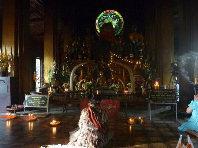 ห้องด้านหลังในอุโบสถ ห้องด้านหลังในอุโบสถ